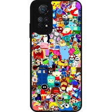 Xiaomi Redmi Note 11 / 11S Case Hülle - Silikon schwarz Mixed cartoons
