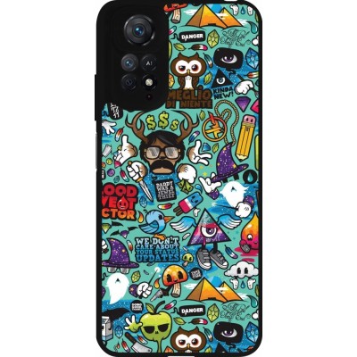 Xiaomi Redmi Note 11 / 11S Case Hülle - Silikon schwarz Mixed Cartoons Turquoise