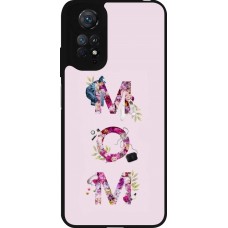 Coque Xiaomi Redmi Note 11 / 11S - Silicone rigide noir Mom 2024 girly mom