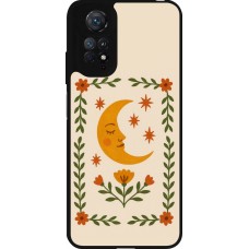 Coque Xiaomi Redmi Note 11 / 11S - Silicone rigide noir Half moon stamp 2026