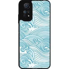 Xiaomi Redmi Note 11 / 11S Case Hülle - Silikon schwarz Ocean Waves