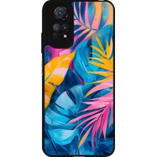 Xiaomi Redmi Note 11 / 11S Case Hülle - Silikon schwarz Palms Blue
