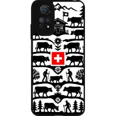 Coque Xiaomi Redmi Note 11 / 11S - Silicone rigide noir Poya Suisse 3