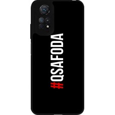 Coque Xiaomi Redmi Note 11 / 11S - Silicone rigide noir Qsafoda 1