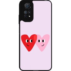 Coque Xiaomi Redmi Note 11 / 11S - Silicone rigide noir Saint Valentines Day 26 Heart