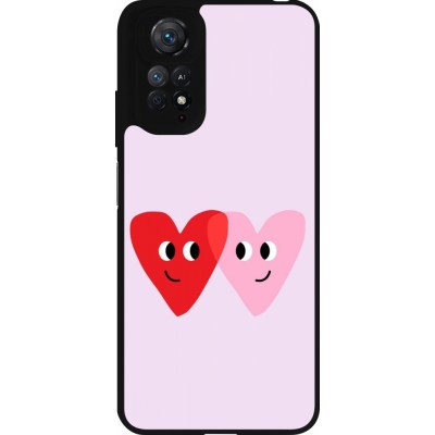 Coque Xiaomi Redmi Note 11 / 11S - Silicone rigide noir Saint Valentines Day 26 Heart