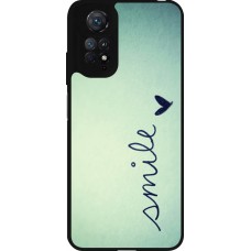 Coque Xiaomi Redmi Note 11 / 11S - Silicone rigide noir Smile
