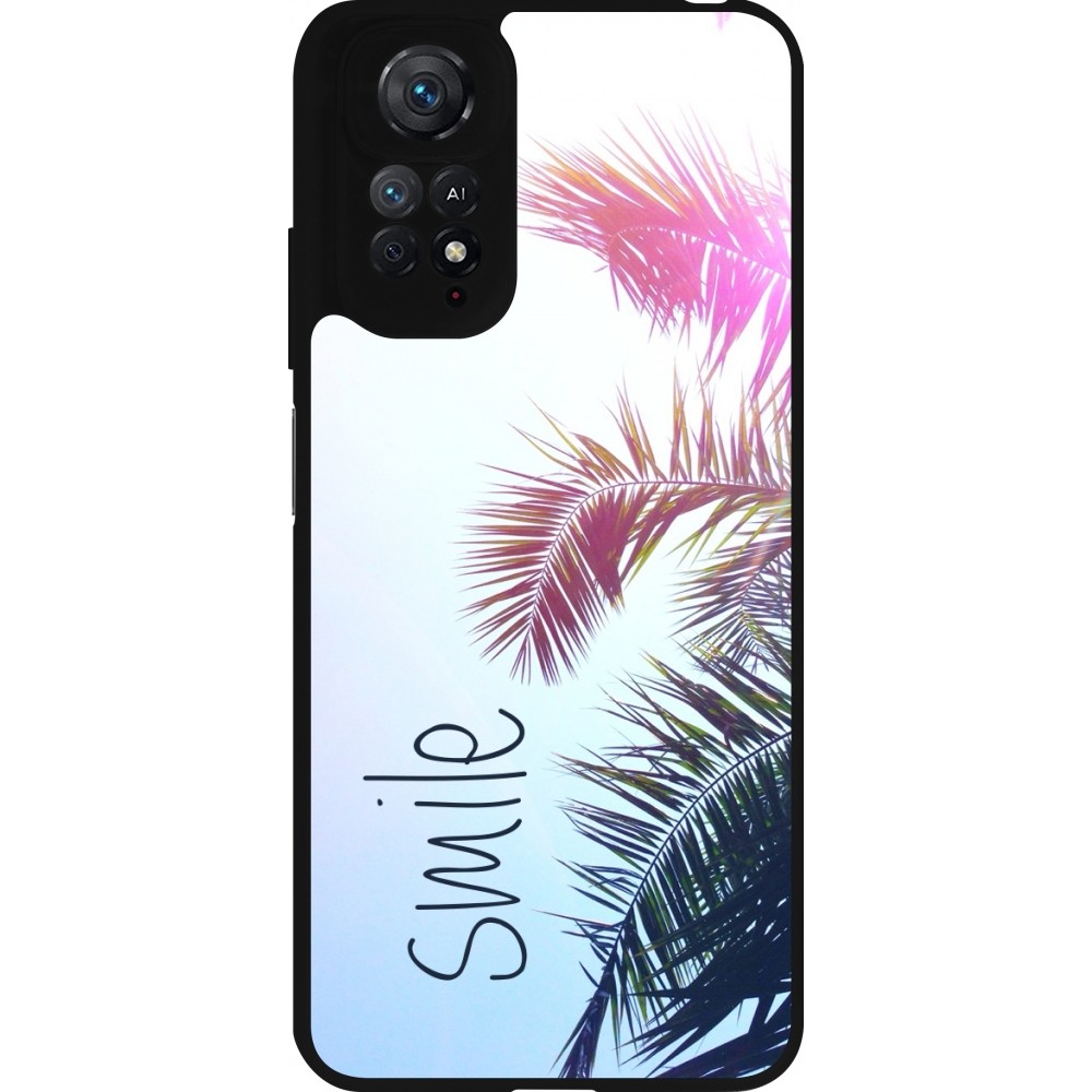 Xiaomi Redmi Note 11 / 11S Case Hülle - Silikon schwarz Smile 05