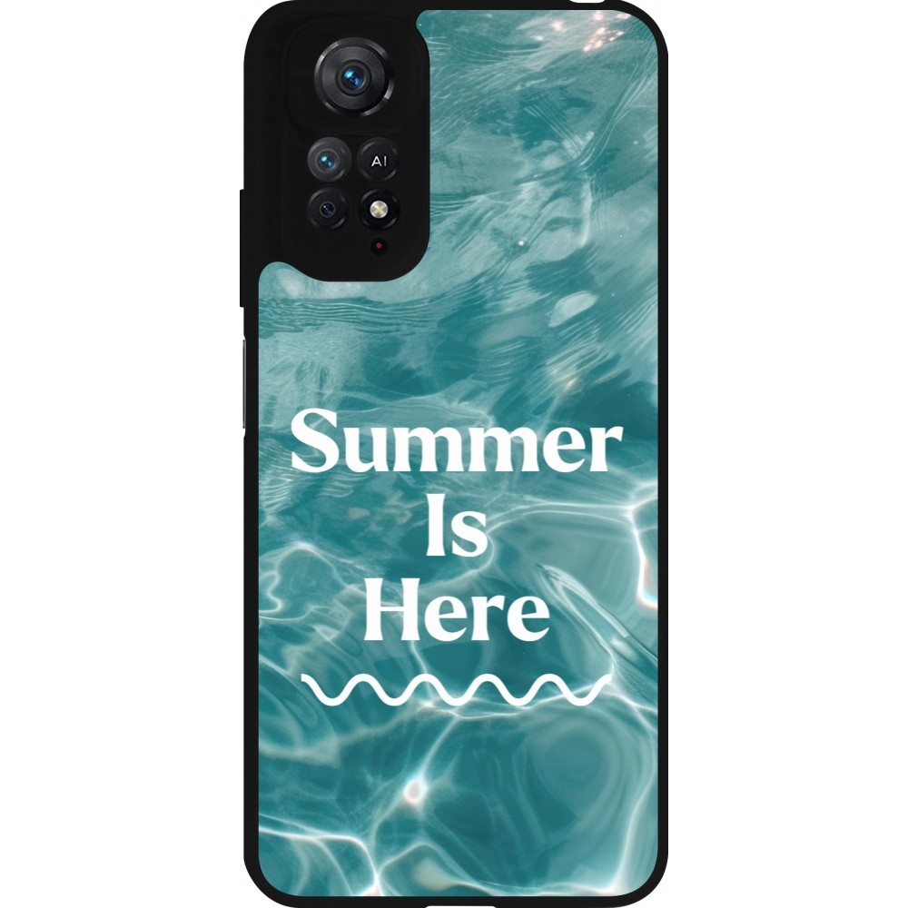 Xiaomi Redmi Note 11 / 11S Case Hülle - Silikon schwarz Summer 2025 Summer is here