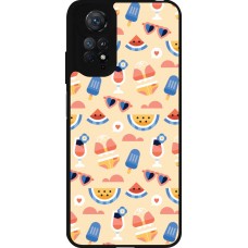 Coque Xiaomi Redmi Note 11 / 11S - Silicone rigide noir Pattern Summer 2026