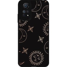 Coque Xiaomi Redmi Note 11 / 11S - Silicone rigide noir Suns and Moons