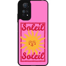 Coque Xiaomi Redmi Note 11 / 11S - Silicone rigide noir Sun sun 2026