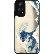 Xiaomi Redmi Note 11 / 11S Case Hülle - Silikon schwarz Kunstbild - Die große Welle vor Kanagawa - Hokusai