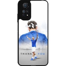 Coque Xiaomi Redmi Note 11 / 11S - Silicone rigide noir Thank you Roger