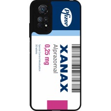 Coque Xiaomi Redmi Note 11 / 11S - Silicone rigide noir Xanax Alprazolam 2025