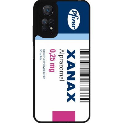 Xiaomi Redmi Note 11 / 11S Case Hülle - Silikon schwarz Xanax Alprazolam 2025