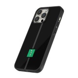 iPhone 12 / 12 Pro Case Hülle - Silikon schwarz Kanton SG schwarz