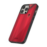 Coque iPhone 12 / 12 Pro - Silicone rigide noir Maillot de football Albanie personnalisable