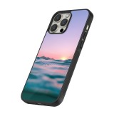 Coque iPhone 12 / 12 Pro - Silicone rigide noir Summer 2021 12