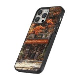 Coque iPhone 12 Pro Max - Silicone rigide noir Autumn 25 Coffee shop