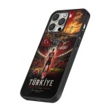 iPhone 12 Pro Max Case Hülle - Silikon schwarz Fussball Türkei splash 2026