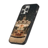 Coque iPhone 13 Pro Max - Silicone rigide noir Christmas 25 Carousel