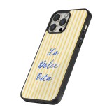 Coque iPhone 13 Pro Max - Silicone rigide noir The good life 2026
