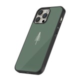 Coque iPhone 13 Pro Max - Silicone rigide noir Christmas 22 minimalist tree