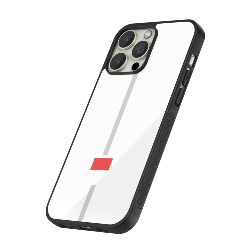 iPhone 13 Pro Case Hülle - Silikon schwarz Kanton SO weiss