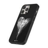 iPhone 14 Pro Max Case Hülle - Silikon schwarz Valentine 2022 Black Smoke