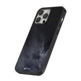 iPhone 14 Pro Case Hülle - Silikon schwarz Black Sky Clouds