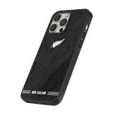 iPhone 14 Pro Case Hülle - Silikon schwarz Neuseeland 2026 personalisierbares Fussballtrikot