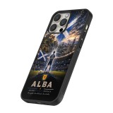 Coque iPhone 14 Pro - Silicone rigide noir Football Écosse splash 2026