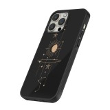 Coque iPhone 14 Pro - Silicone rigide noir Spring 23 astro