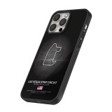 Coque iPhone 15 Pro Max - Silicone rigide noir F1 Track 2025 Las Vegas