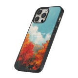 iPhone 15 Pro Case Hülle - Silikon schwarz Autumn 25 Fall in love
