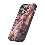 iPhone 15 Pro Case Hülle - Silikon schwarz Beautiful Roses