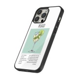 Coque iPhone 15 Pro - Silicone rigide noir Cocktail recette Hugo