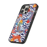 iPhone 15 Pro Case Hülle - Silikon schwarz Easter 2023 japanese fish