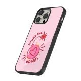 iPhone 15 Pro Case Hülle - Silikon schwarz Saint Valentines Day 26 You are the bomb