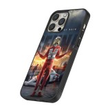 Coque iPhone 15 Pro - Silicone rigide noir Senna The King of Rain