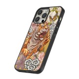iPhone 15 Pro Case Hülle - Silikon schwarz Spring 23 japanese tiger