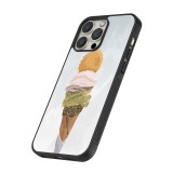 iPhone 15 Pro Case Hülle - Silikon schwarz Summer 2025 Cornet
