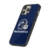 Coque iPhone 15 Pro - Silicone rigide noir Super Bowl 26 Seattle 3