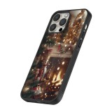 iPhone 16 Pro Max Case Hülle - Silikon schwarz Christmas 25 Xmas Nutcracker