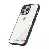 iPhone 16 Pro Max Case Hülle - Silikon schwarz Algerien 2026 personalisierbares Fussballtrikot