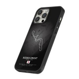Coque iPhone 16 Pro - Silicone rigide noir F1 Track 2025 Japan