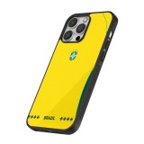 iPhone 16 Pro Case Hülle - Silikon schwarz Brasilien 2026 personalisierbares Fussballtrikot