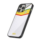 iPhone 16 Pro Case Hülle - Silikon schwarz Senegal 2022 personalisierbares Fußballtrikot