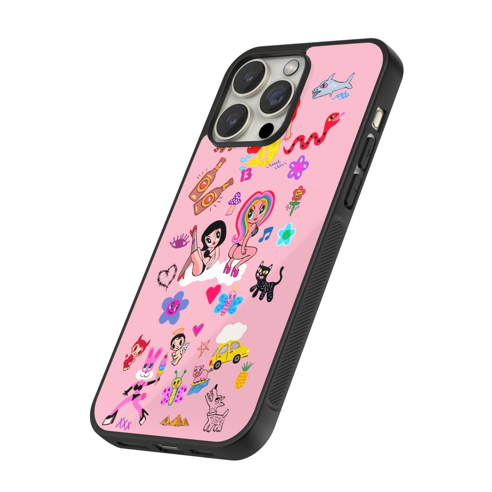 iPhone 16 Pro Case Hülle - Silikon schwarz Karol G La Bichota Manana Sera Bonito